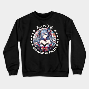 Japanese Anime Pretty Crewneck Sweatshirt
